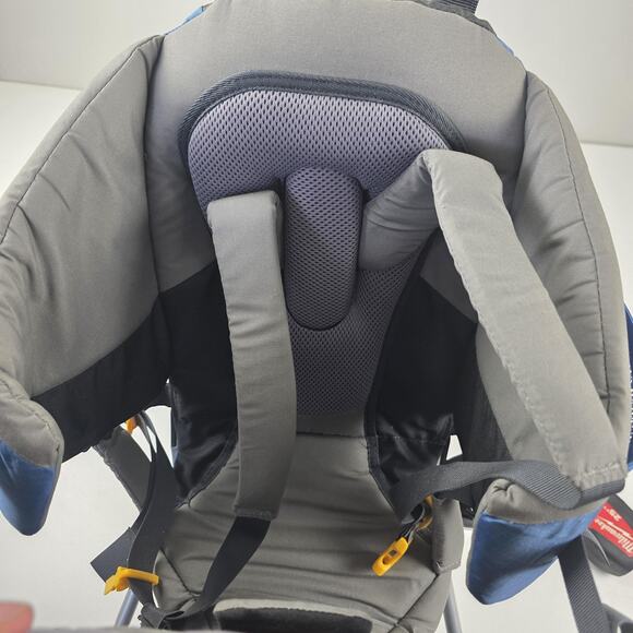 Deuter Kid Comfort II Child Carrier Hiking Backpack H2O Variflex VariQuick Blue - Picture 12 of 16